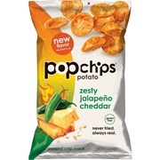 Popchips Zesty Jalapeño Cheddar