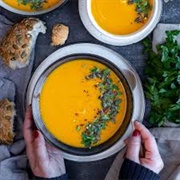 Butternut Squash and Sweet Potato Soup