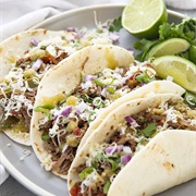 Machaca Taco
