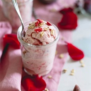 Sundae With Rosehip Whipped Cream