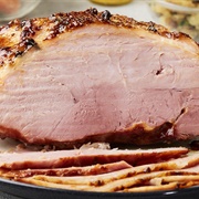 Honey Mustard Smoked Ham
