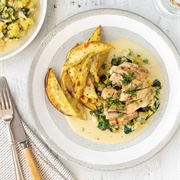 Creamy Chicken and Leeks With Potatoes