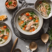 Rainbow Trout Soup