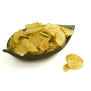 Rice & Urd Chips With Chili and Sesame