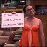 The Big Bang Theory: "The Platonic Permutation" (S9,E9)