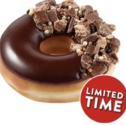 Krispy Kreme Doughnuts Kit Kat Crunch Doughnut