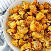 Roasted Cauliflower With Turmeric, and Cumin