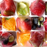 Fruit Ice Cubes