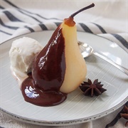 Poached Pears (Not Included)