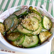 Cucumbers With Soy Sauce