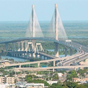 Pumarejo Bridge, Barranquilla, Atlantico, Colombia
