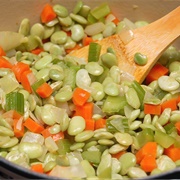 Lima Beans and Carrots