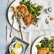 Salmon Ginger and Chilli Fishcake