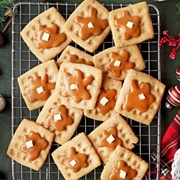 Waffle With Star Cookies
