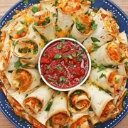 Meat Quesadilla Ring
