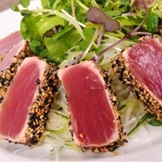 Steamed Bigeye Tuna