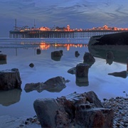 Remains of the Royal Suspension Chain Pier