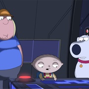 S13.E7: Stewie, Chris & Brian's Excellent Adventure