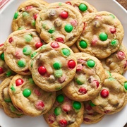 Holiday M&M Cookie