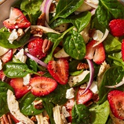 Strawberry Spinach Salad