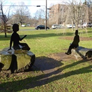 Emily Dickinson and Robert Frost, Amherst, MA