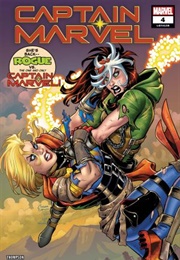 Captain Marvel vs. Rogue (Chris Claremont)