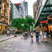 Pitt Street Mall, Sydney, NSW, Australia