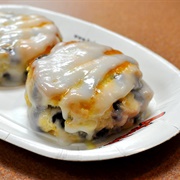 Glazed Blueberry Biscuit