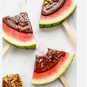 Chocolate Covered Watermelon 🍫🍈😋