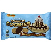 Tasty Organic Banana Split Sandwich Cookies