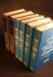 The Letters of Henry Wadsworth Longfellow (6 Vols) (Edited by Andrew Hilen)