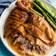 Roasted Duck and Fish