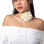 Bridal Rosette Choker