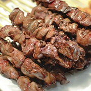 Skewered Goose Liver