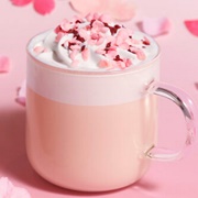 Sakura Milk Latte
