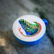 Rainbow Powder Latte (Midnight Shimmer Powder Latte)