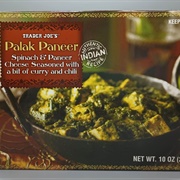 Trader Joe's Palak Paneer