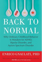 Back to Normal (Enrico Gnaulati)