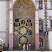 Olomouc's Communist Clock