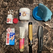 Burned Self With Curling Iron