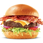 Big Cheesy Bacon Burger