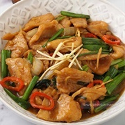 Chicken Ginger Spring Onions