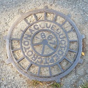 Oldest Manhole Cover (Permanently Closed)