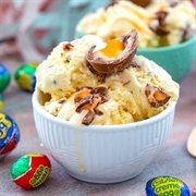 Cadbury Creme Egg (Cremebury) Ice Cream
