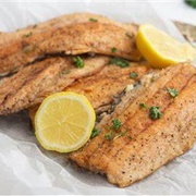 Fried Rainbow Trout