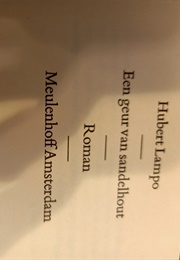 Een Geur Van Sandelhout