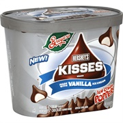 Breyers Hershey's Kisses Vanilla Ice Cream Poppers