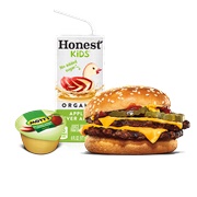 Double Cheeseburger King Jr. Meal