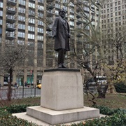 The Statue of Roscoe Conkling