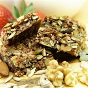 Quinoa Nut Bars With Walnuts, Almonds, Pumpkin Seed & Sunflower Seed